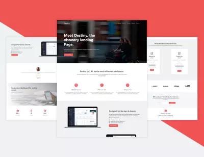 Destiny | Responsive HTML Landing Page