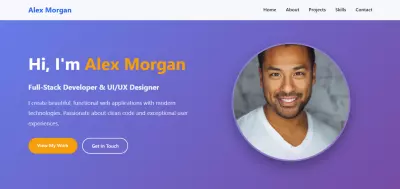 Enhanced Developer Portfolio Website