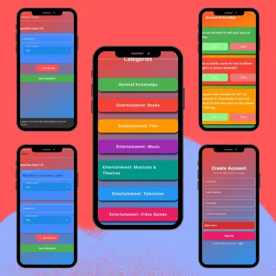 تطبيق اختبارات تفاعلية