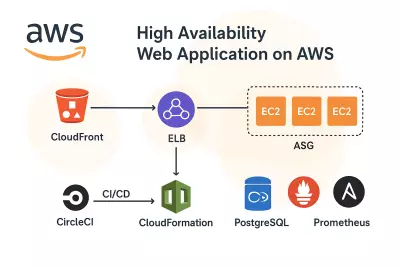 مشروع: نشر وتشغيل High Availability Web Application على AWS