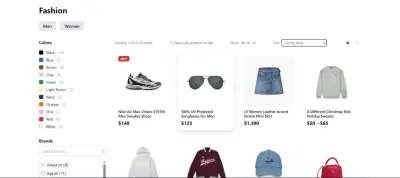 FashionHub: Responsive Retail Web Interface