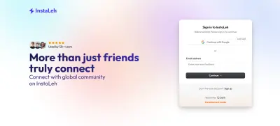 InstaLeh — Real-Time Social Media Platform (MERN + Socket.io)
