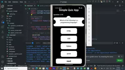 Simple Quiz App – Built with Flutter