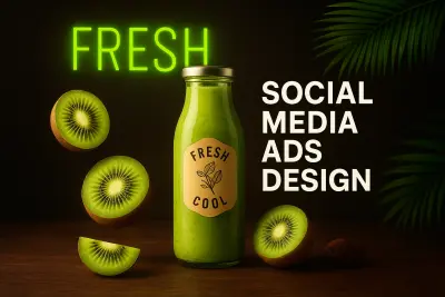 تصميم إعلان احترافي للسوشيال ميديا Facebook – Instagram