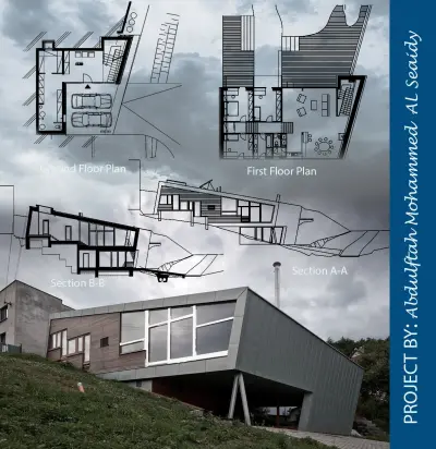 Architectural Presentation Board | Professional Photoshop Visualization