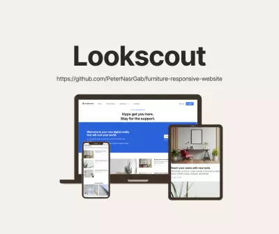 تنفيذ صفحة هبوط (Landing page) Responsive