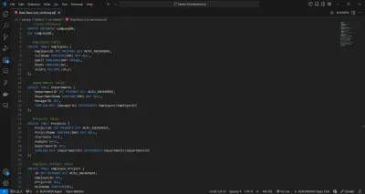 تصميم قاعدة بيانات لنظام مكتبة أو مدرسة أو شركة باستخدام SQL