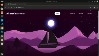 Parallax-Scrolling-Website