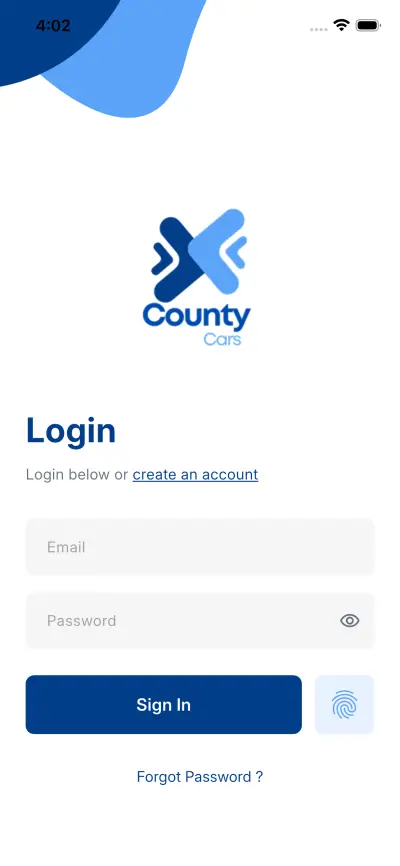 County Cars App