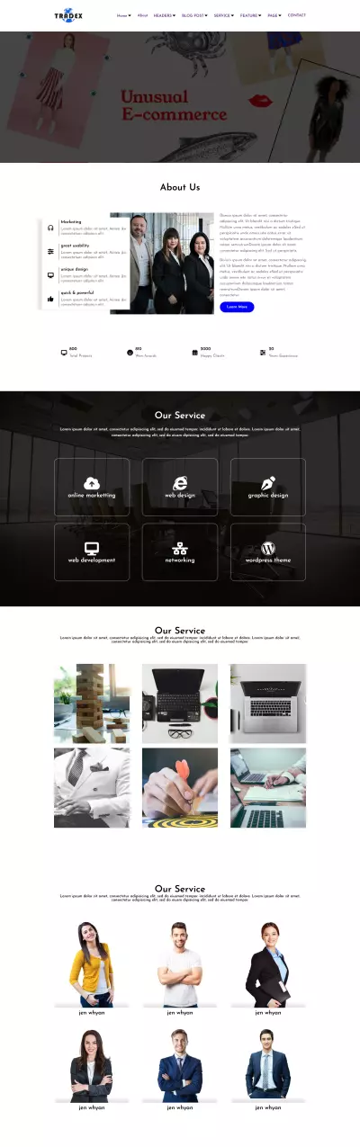 landing Page