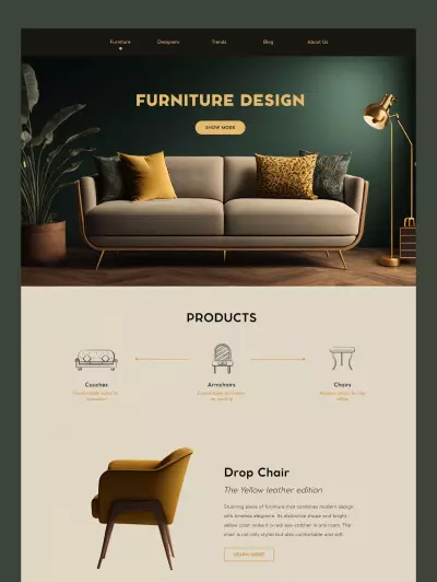 : تصميم موقع اكتروني بتصميم html ,css ,js