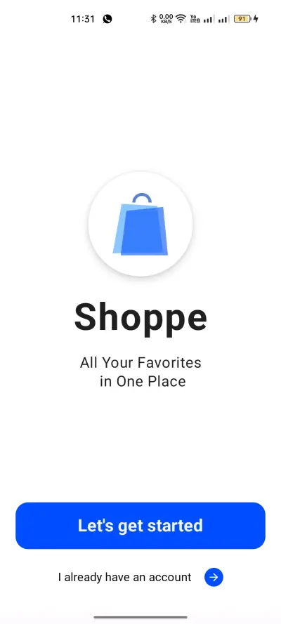 Shoppe – Modern E-Commerce Android Application