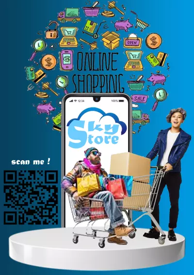 تصميم متاجر إلكترونية (E-commerce Design / Online Shopping Promotion)