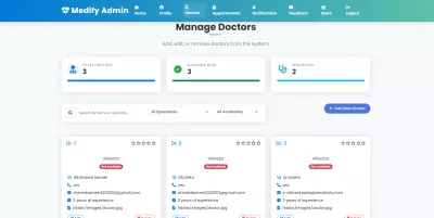 Medify – Hospital Management System