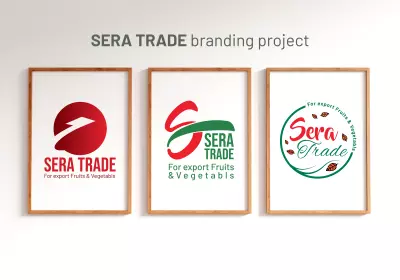 شعار لشركة sera trade