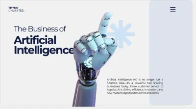 عرض تقديمي احترافي عن الذكاء الاصطناعي