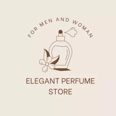 شعار "Elegant Perfume Store" – متجر إلكتروني للعطور على Instagram