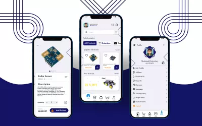ElektroMarkt تطبيق لبيع الادوات الالكترونية