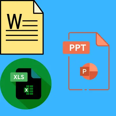 تحويل الصور و إلي ملفات Word,Power Point,Excel