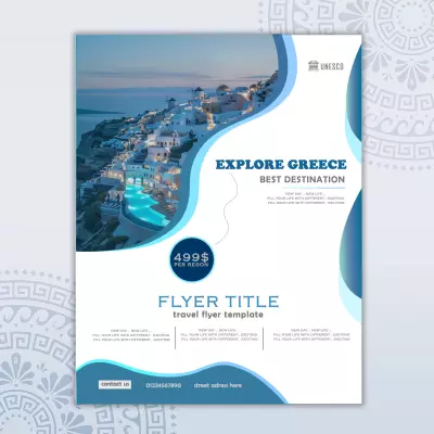Flyer travel to GREECE