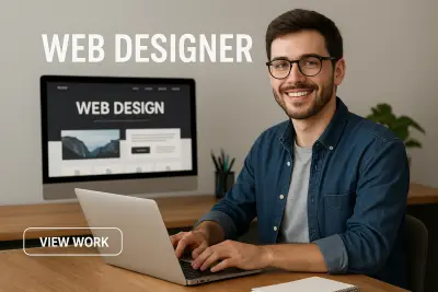 تطوير موقع Portfolio احترافي