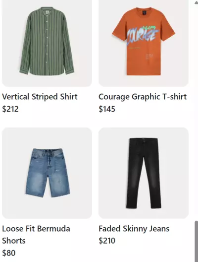 E-commerce Landing Page