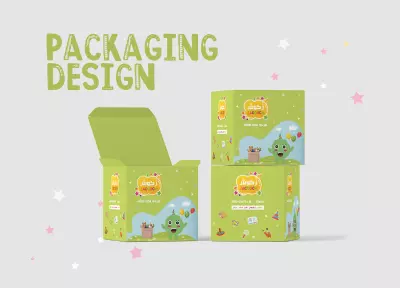 تصميم باكيج Box design