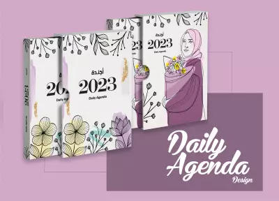 تصميم أجندة سنوية Daily Agenda Design