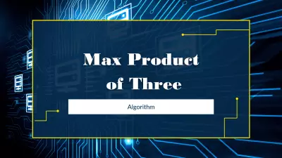 Algorithm presentation