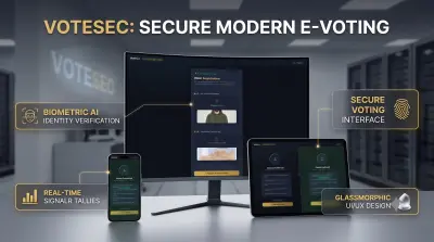 VoteSec | نظام تصويت إلكتروني آمن بالتحقق البيومتري