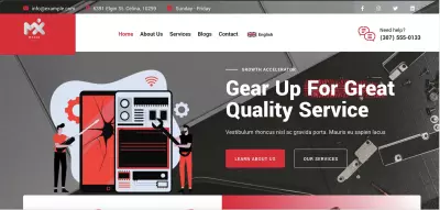 موقع تصليح الهواتف الـذكيه ماجاكس - ( majaxrepair.de ) Website
