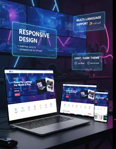 Gaming Hub - متجر إلكتروني