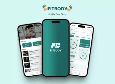 تصميم واجهات تطبيق لياقة بدنية (Fitness App – UI/UX Design)