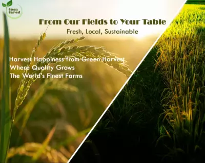 Fresh Harvest: Premium Farm Produce Social Media Design