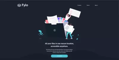 Fylo landing page
