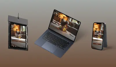 تصميم موقع Responsive احترافي متوافق مع جميع الشاشات