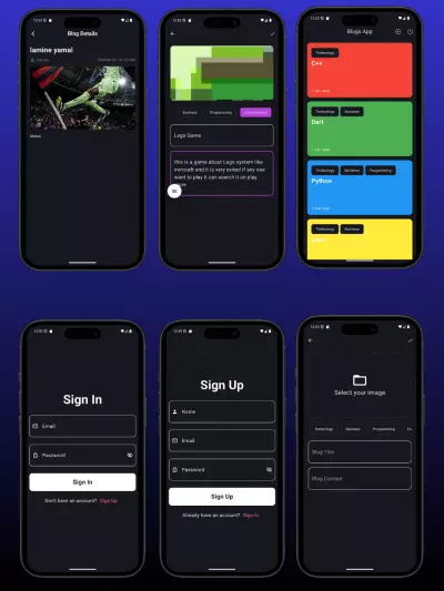 Blogs App - Simple Social Media