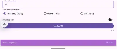 حاسبة الإكراميات