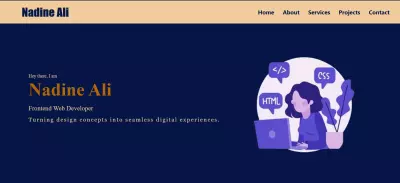 عمل portfoilo بشكل احترافي ومتجاوب