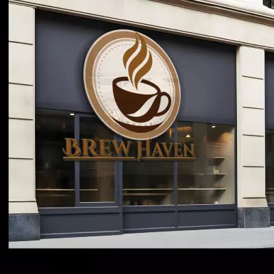 تصميم لوجو احترافي لمقهى – Brew Haven