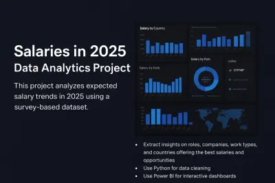 الرواتب في عام 2025 - مشروع تحليل بيانات باستخدام Power BI