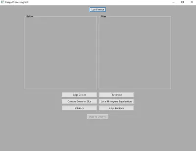 معالجة الصور باستخدام Python و OpenCV مع واجهة رسومية