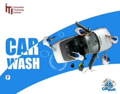 تصميم واجهة وتجربة مستخدم احترافية لتطبيق مغسلة سيارات (UI/UX Design for car wash)