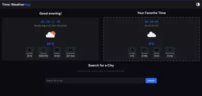 time/weather App