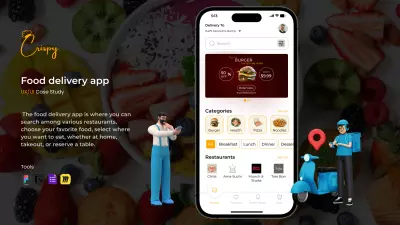 تطبيق توصيل الطعام