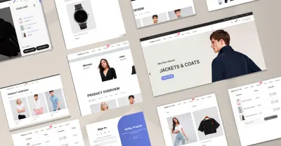 E-commerce لبيع الملابس والأحذية – متجر إلكتروني متكامل