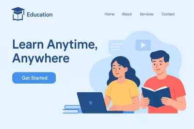 تصميم صفحة landing page تفاعلية وجذابة