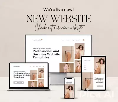 تصميم موقع احترافي متجاوب لجميع الأجهزة