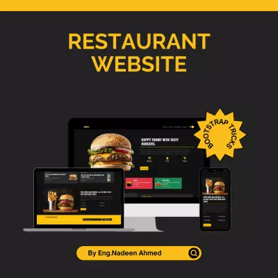 صفحة هبوط باستخدام بوتستراب