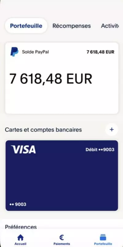 PAYPal of my clients